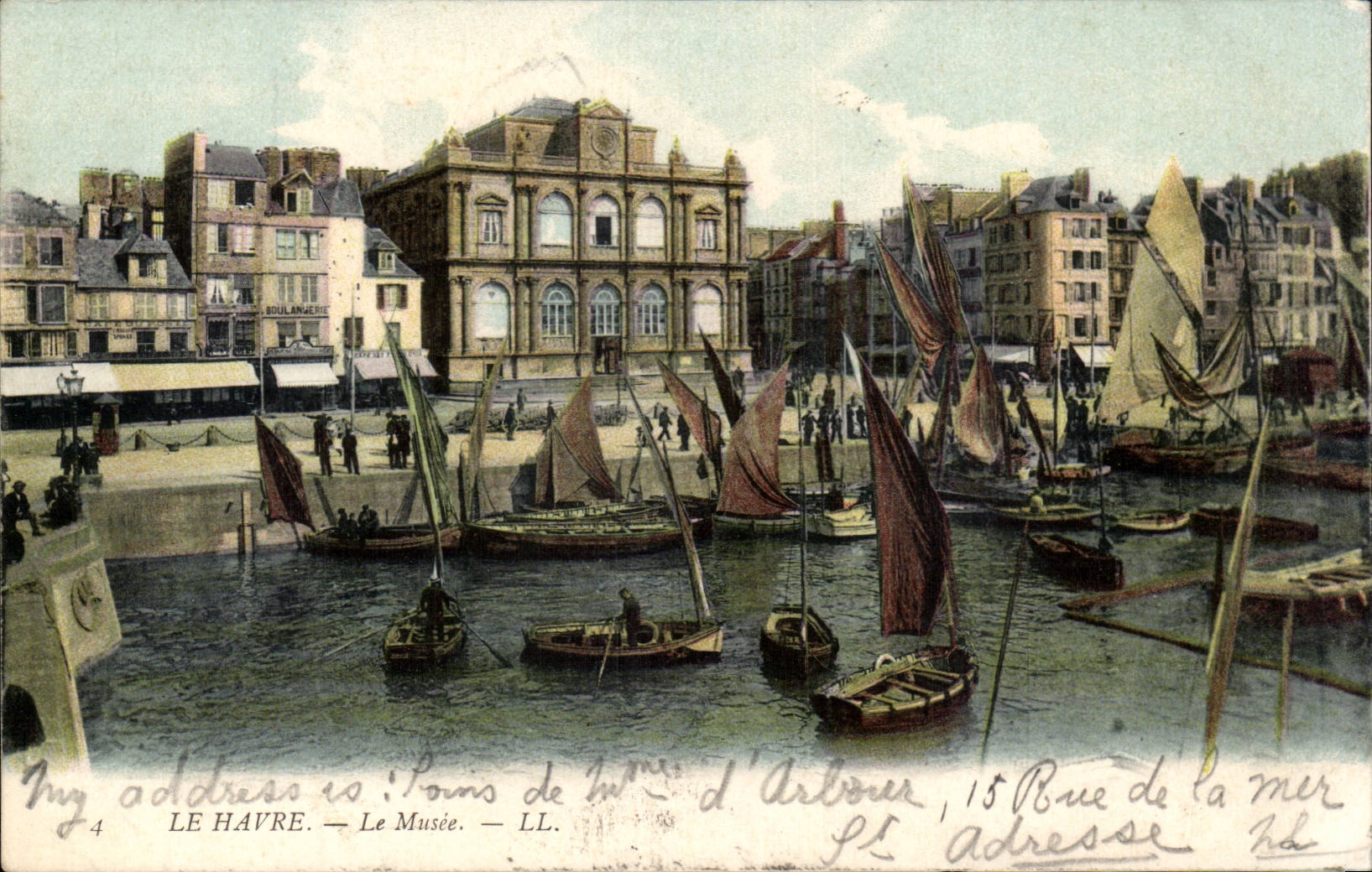 Le Havre el museo - CPA