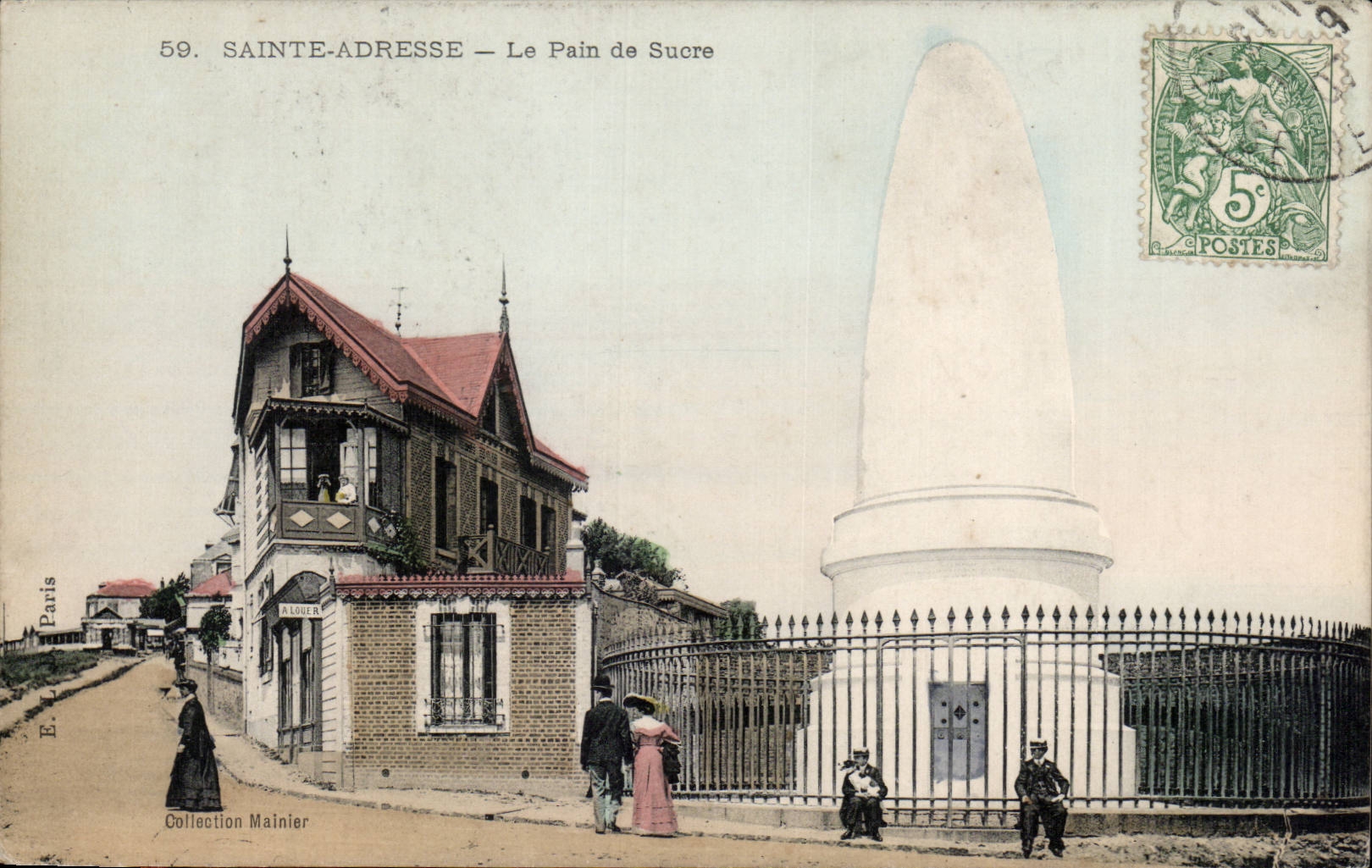 Sainte Adresse Le Sugar loaf - CPA