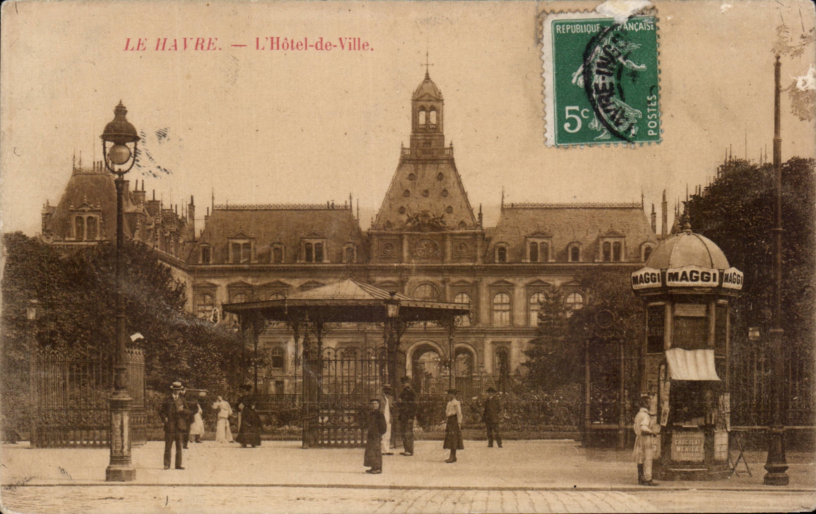 CPA Le Havre el ayuntamiento