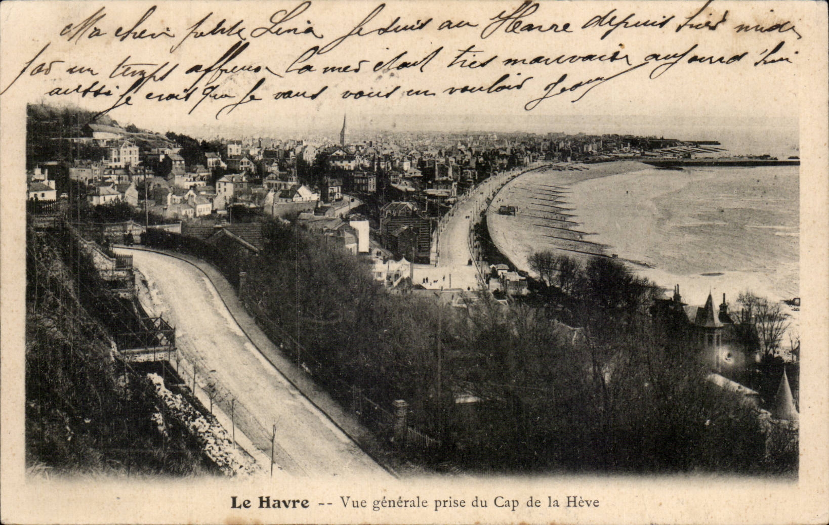 Opinion de CPA Le Havre tomada del cabo de Heve