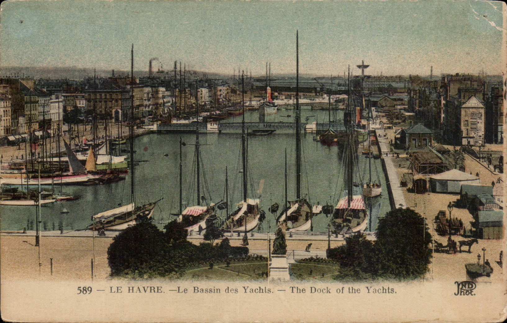 CPA Havre Le basin of the yachts