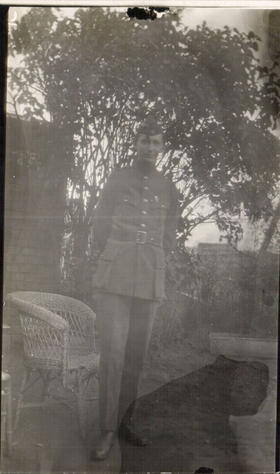 Real photo Militaria Soldier