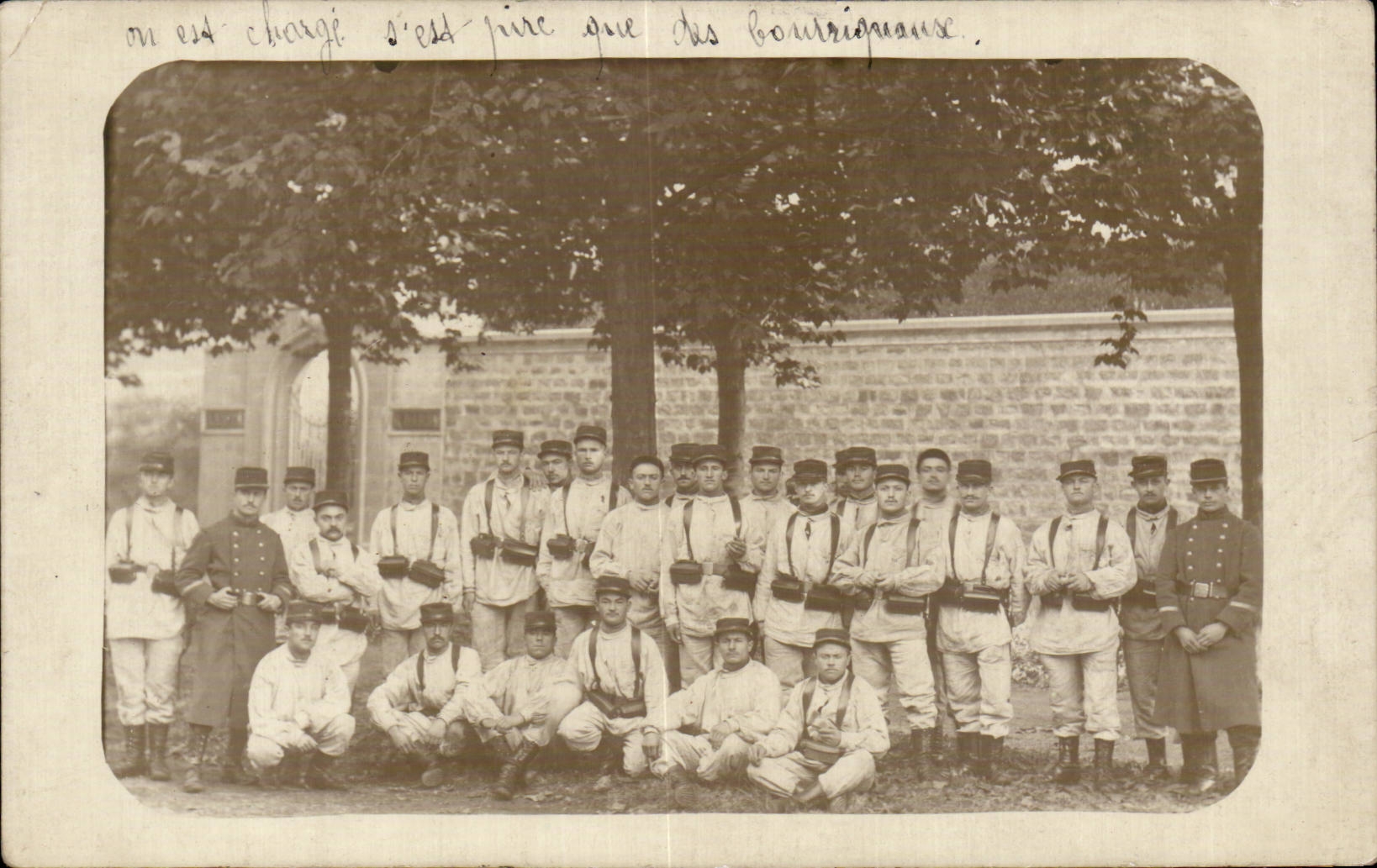 Real photo Militaria Soldiers