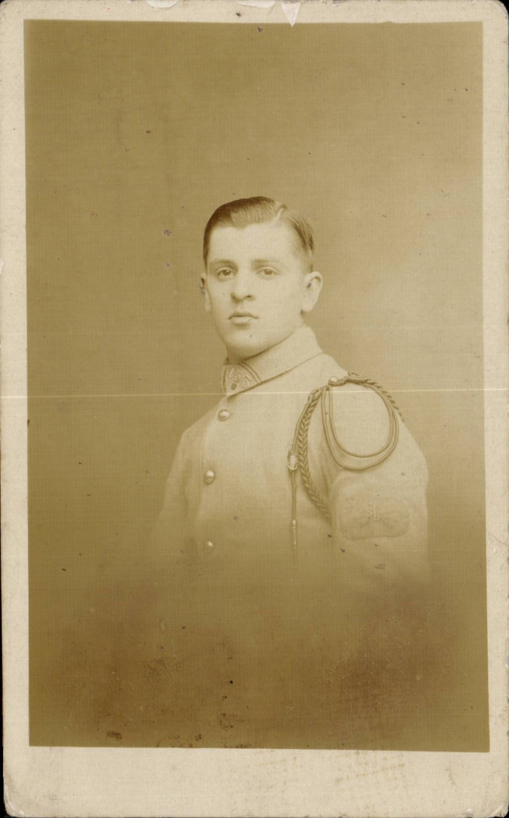 Real photo Militaria Soldier