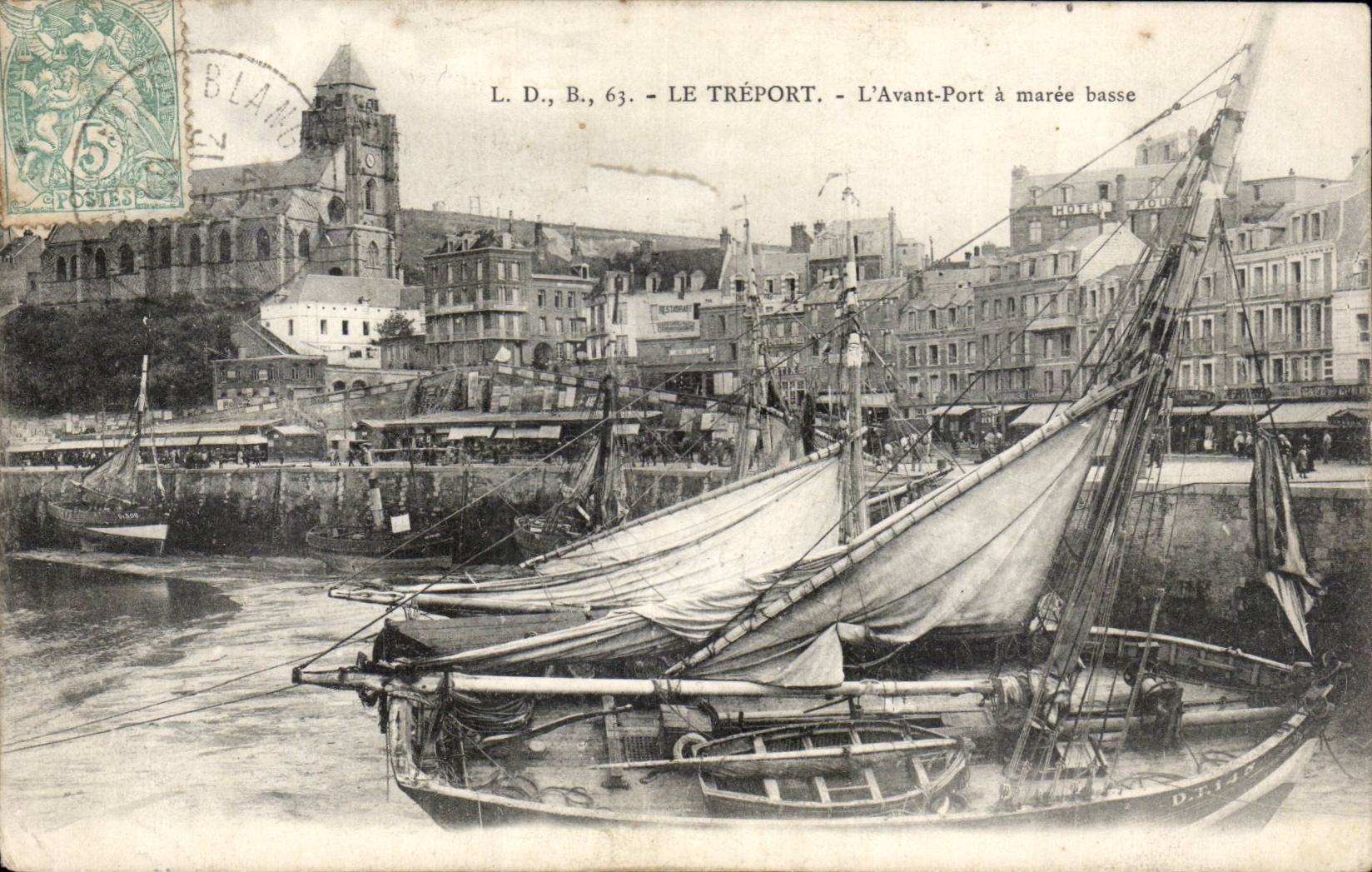 Treport - Before Port - CPA