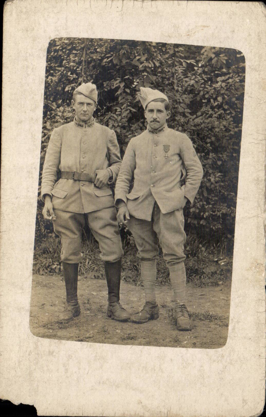 Real photo Militaria Soldier