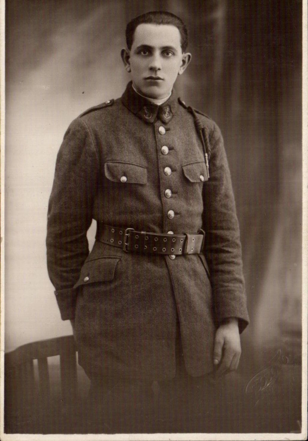 Real photo Militaria Soldier