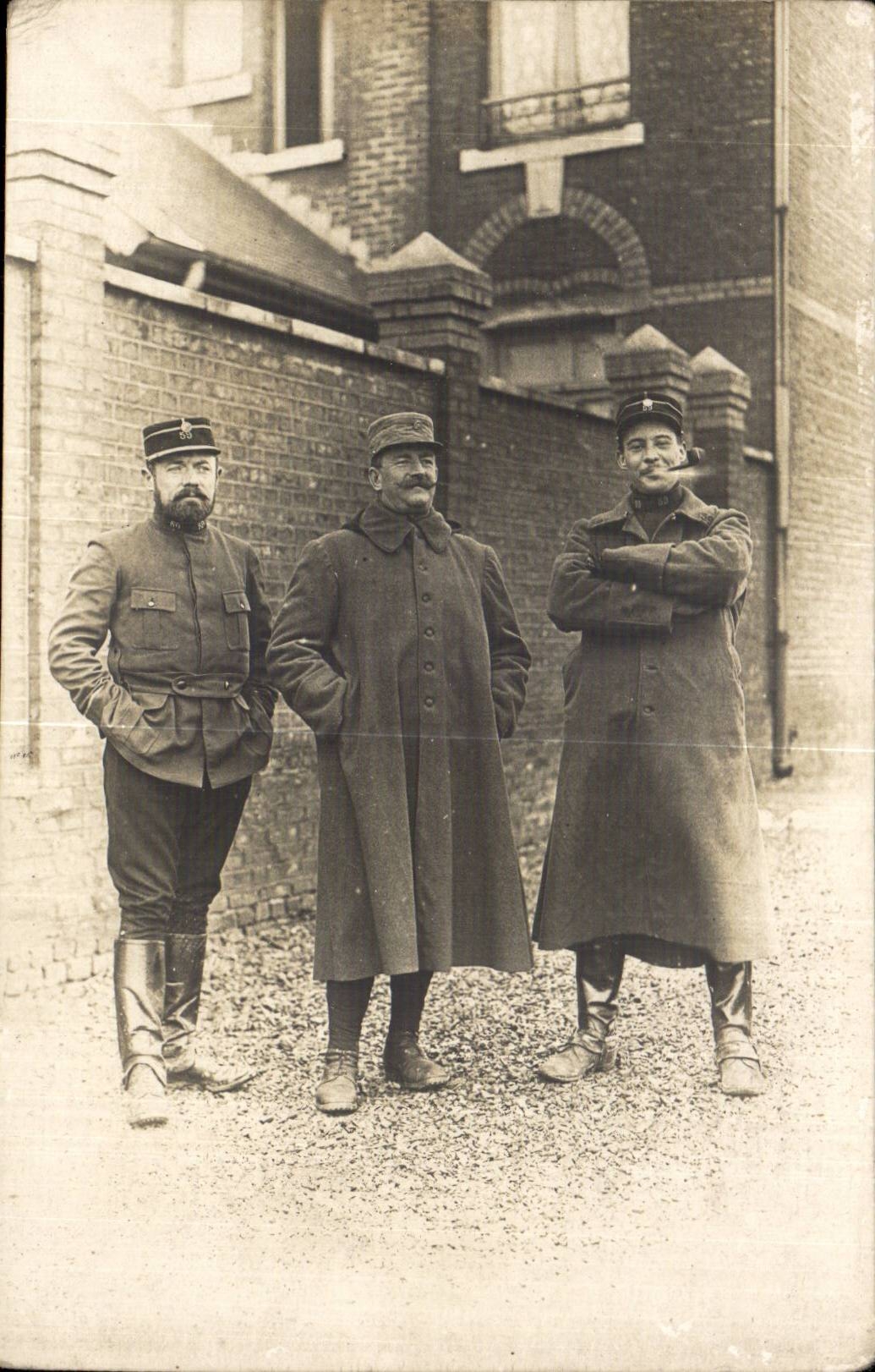 Real photo Militaria Soldiers