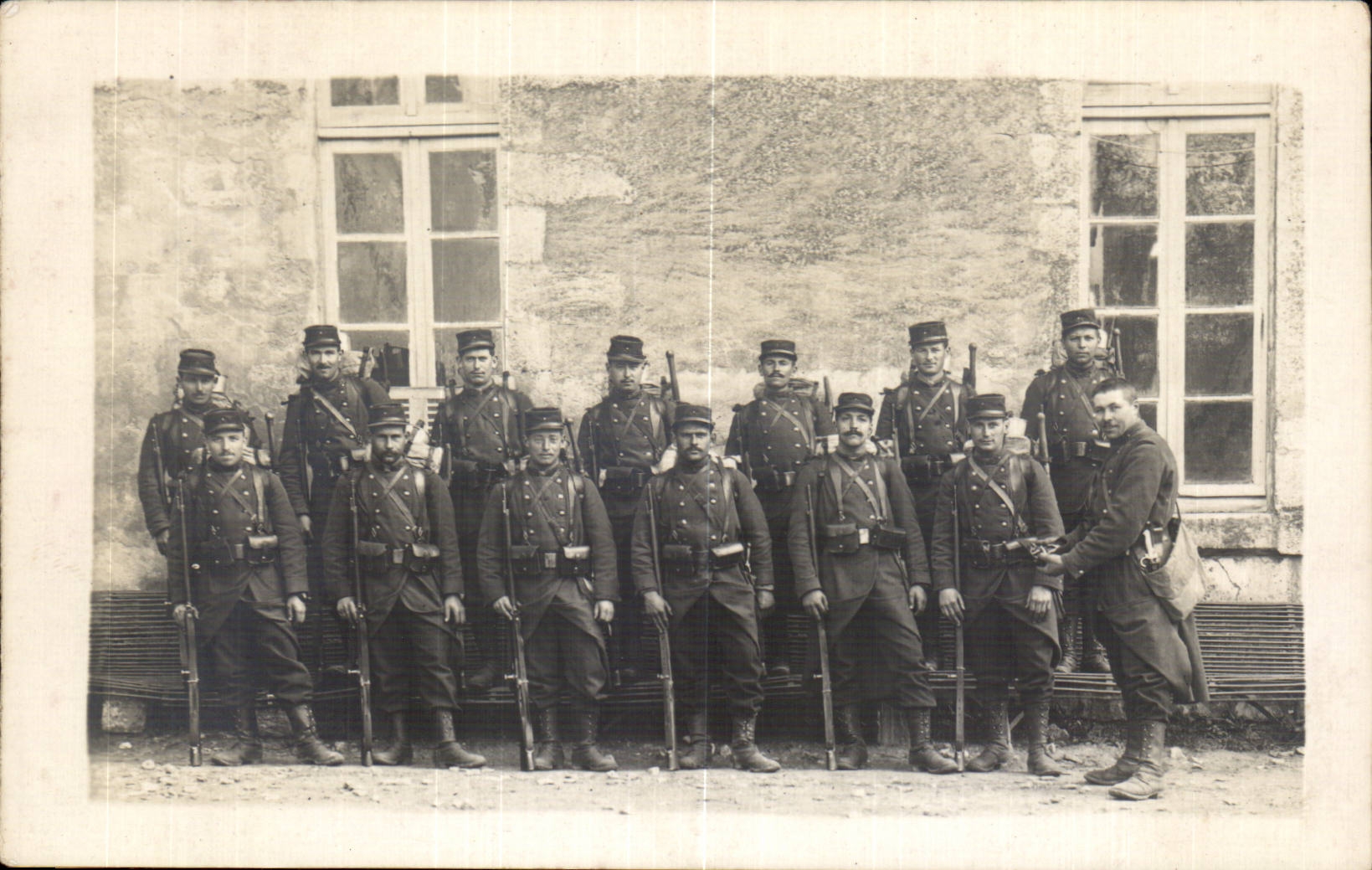 Real photo Militaria Soldiers