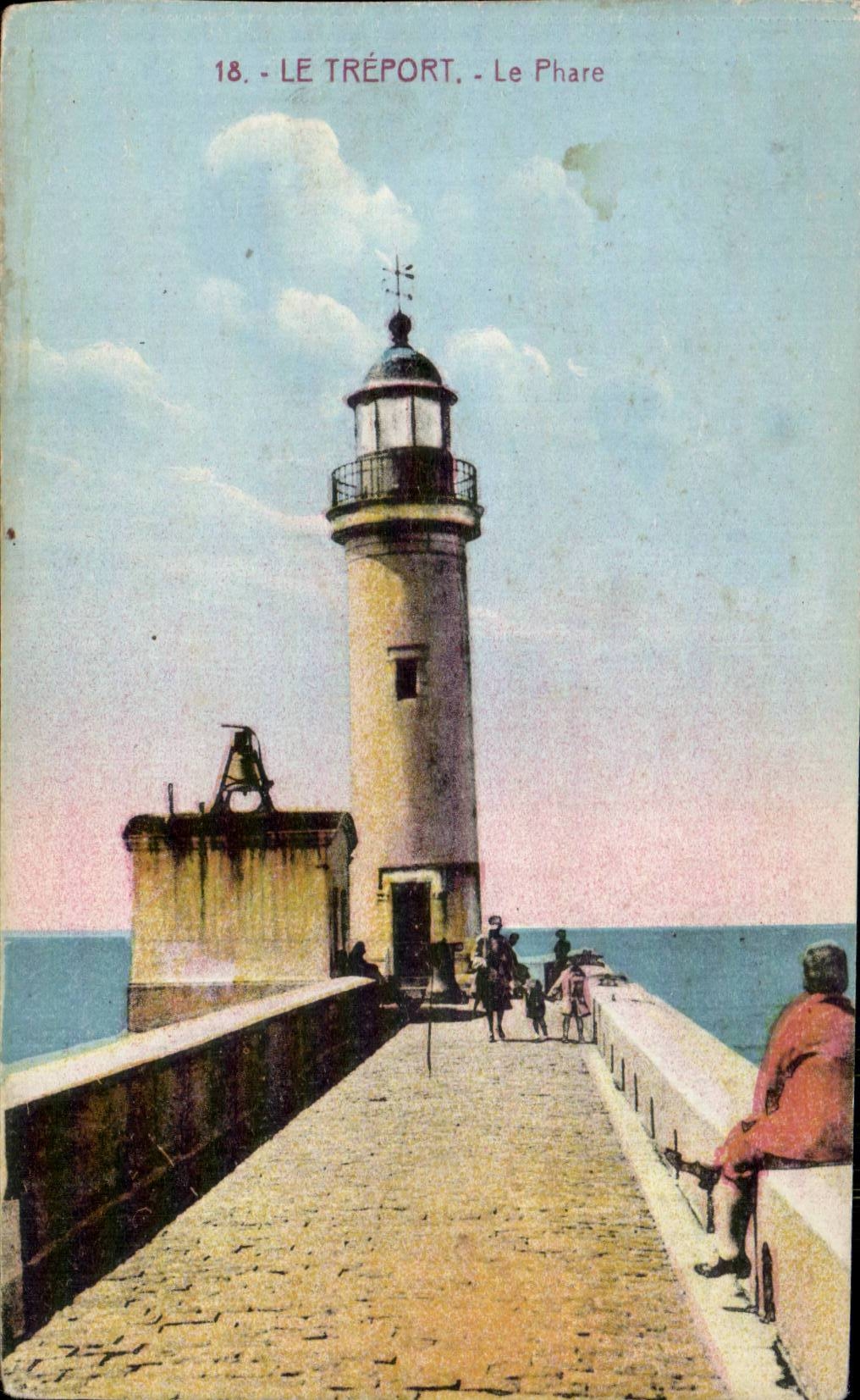 Linterna de CPA Treport Le Lighthouse