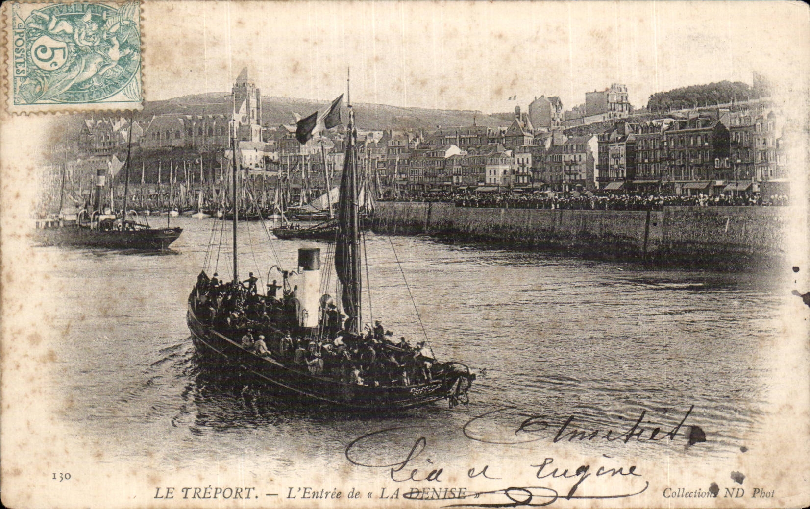 El entrar de CPA Treport de la Dionisia