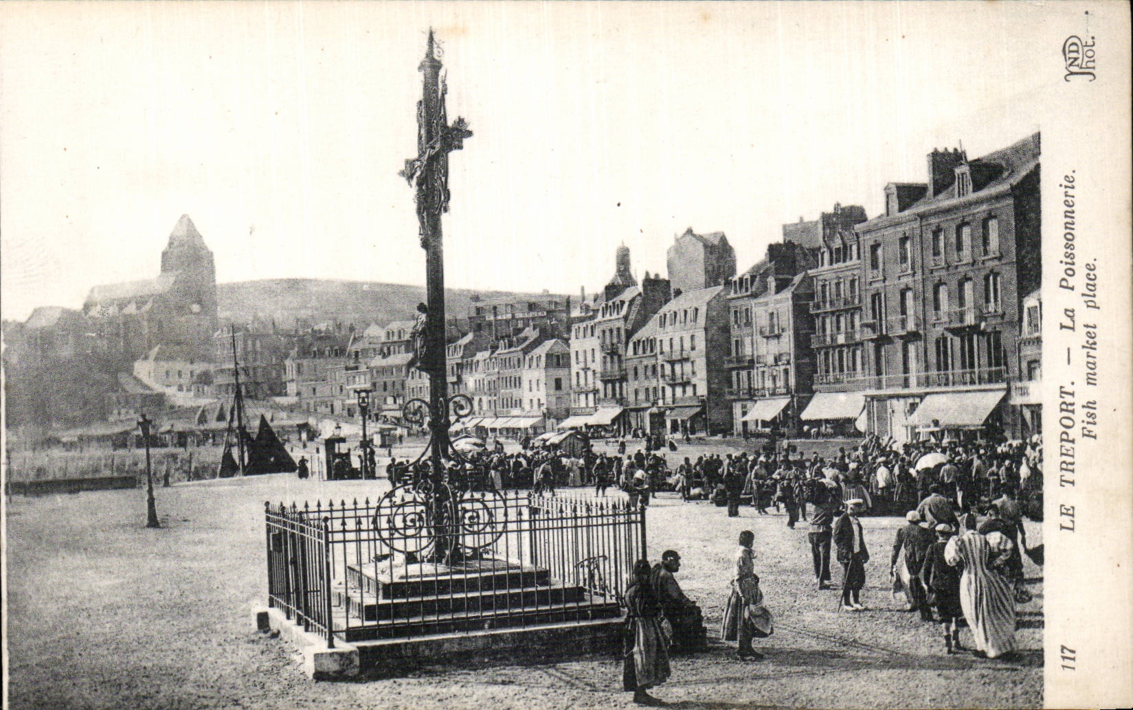 CPA Treport la tienda de los pescados