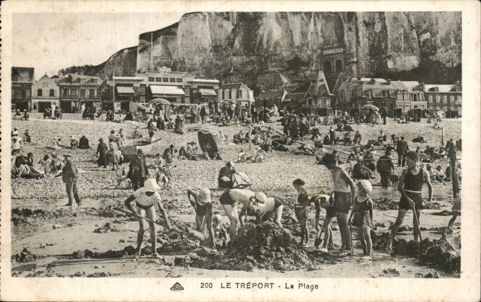 CPA Treport la playa