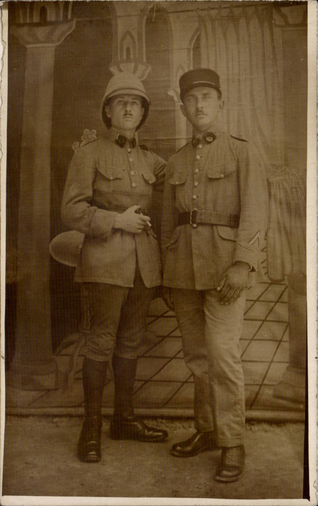 CPA Real photo Militaria Soldier Lebanon Lebanon Beirut July 20th  1924