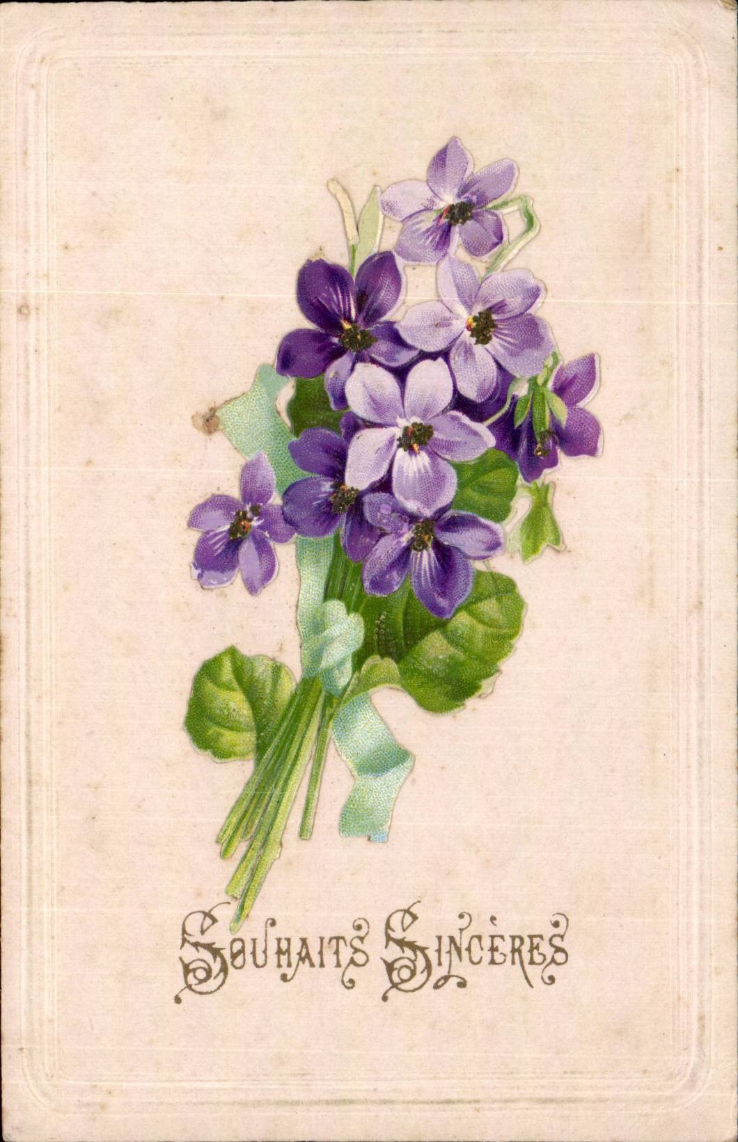 Deseos sinceros de las flores de la fantasia de CPA