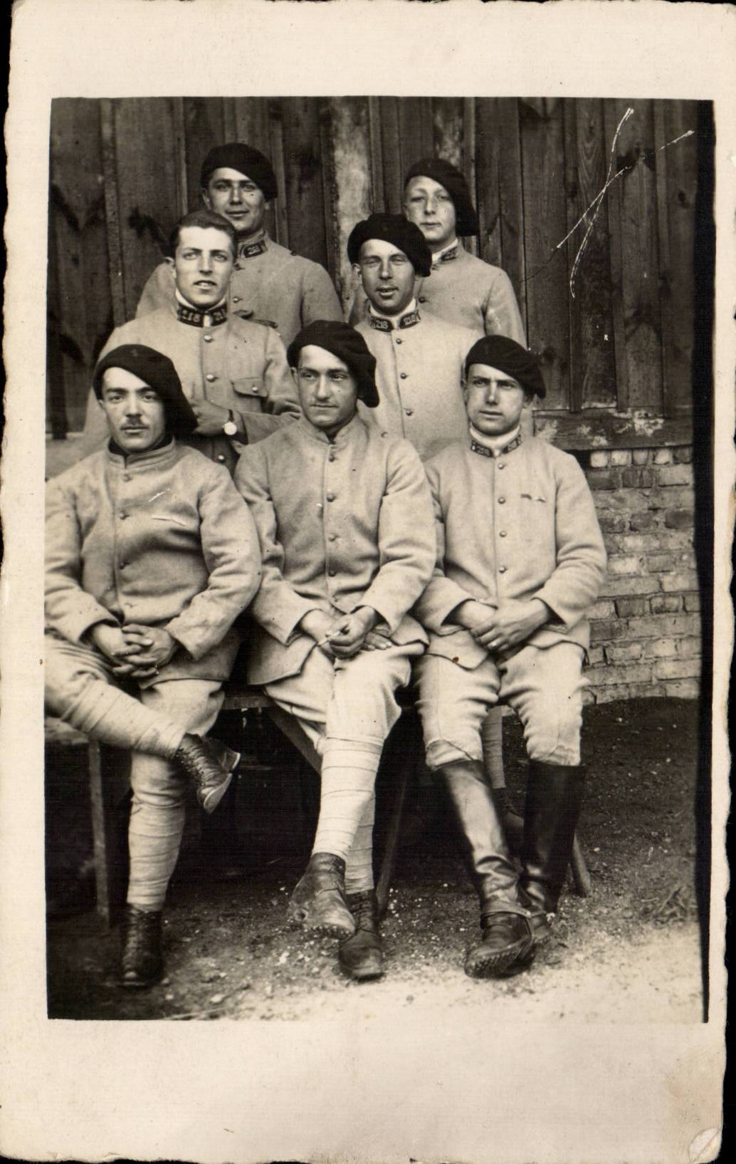 Real photo Militaria Soldiers Hunters