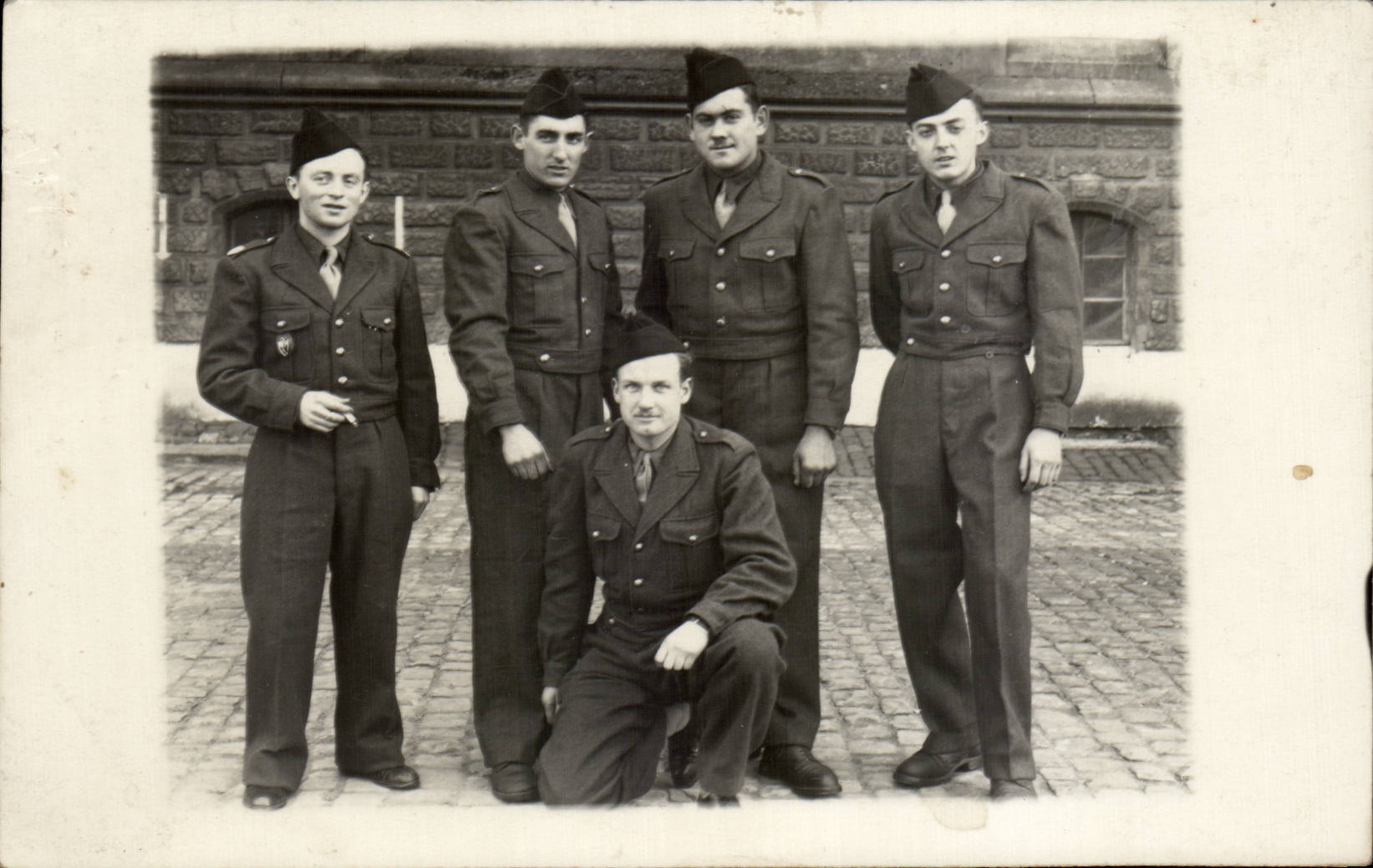 Real photo Militaria Soldiers