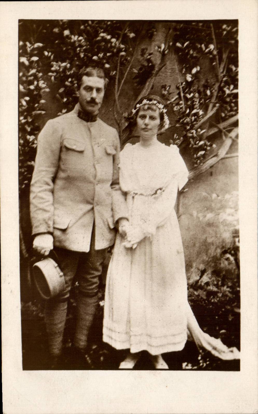 Real photo Militaria Soldier