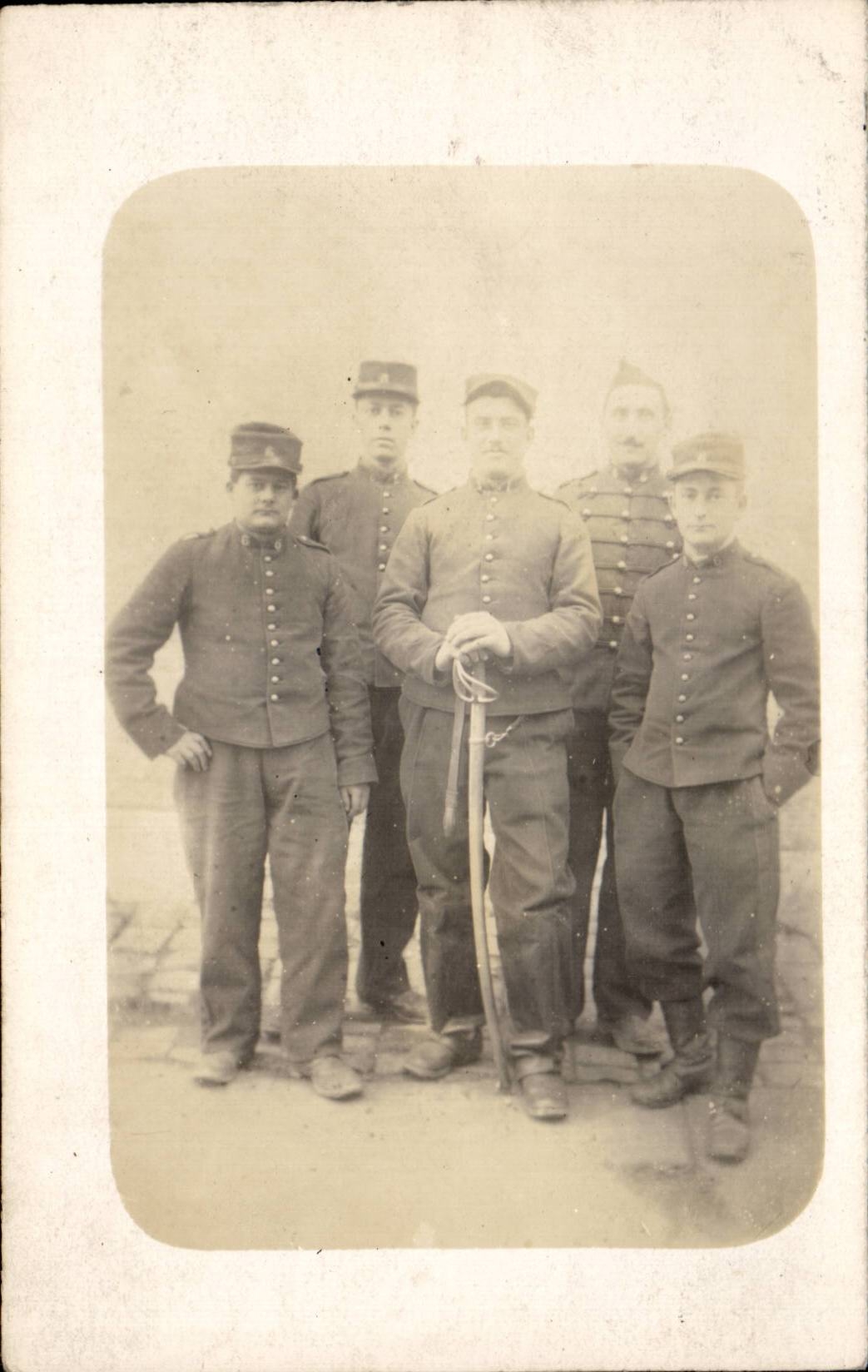 Soldados verdaderos de Militaria de la foto