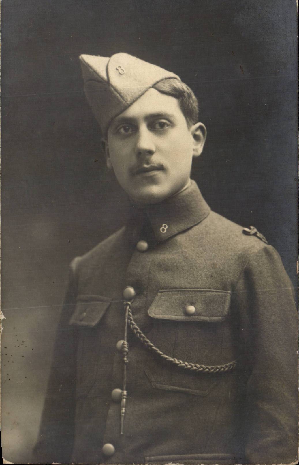 Real photo Militaria Soldier