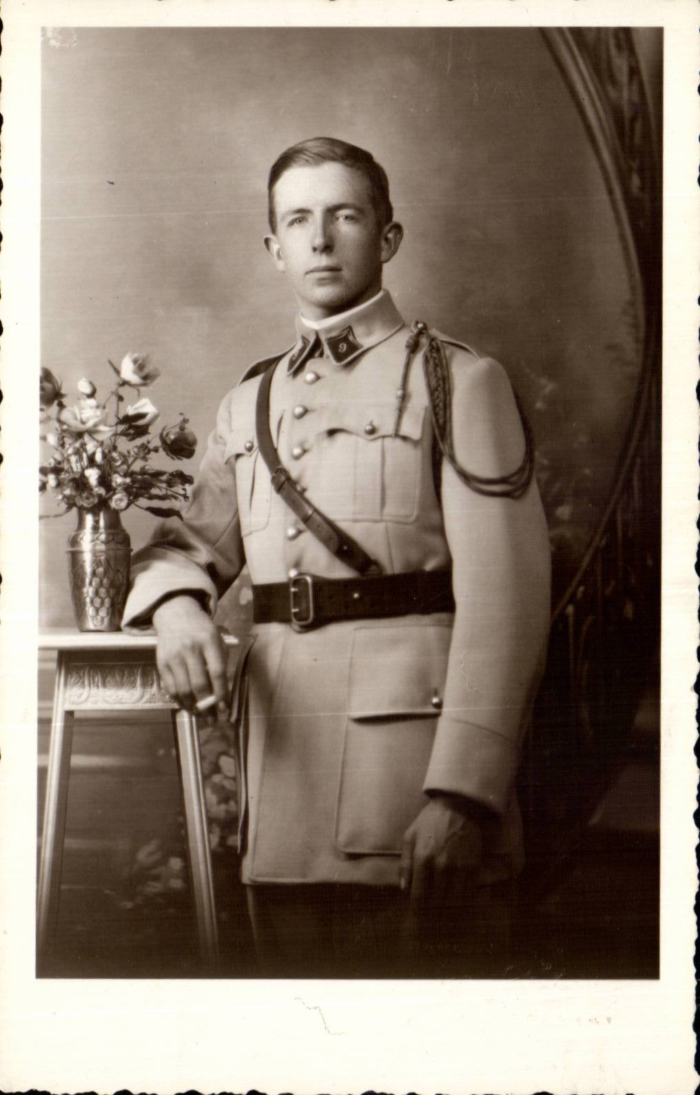 Real photo Militaria Soldier