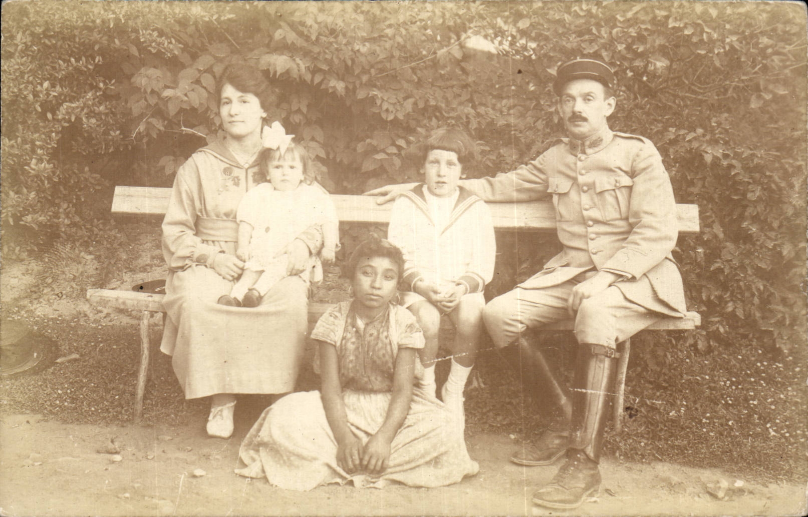 Real photo Militaria Soldier