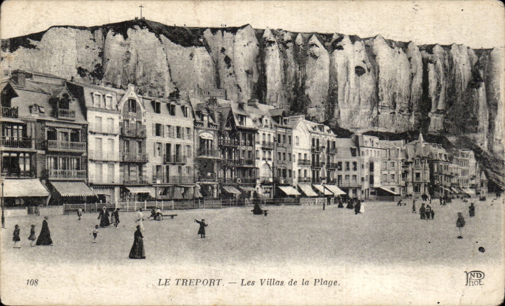 Chalets de CPA Treport de la playa