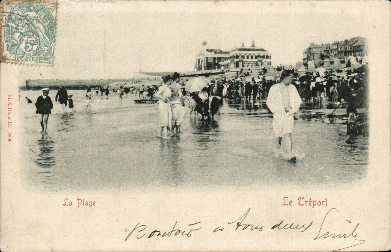 CPA Treport la playa