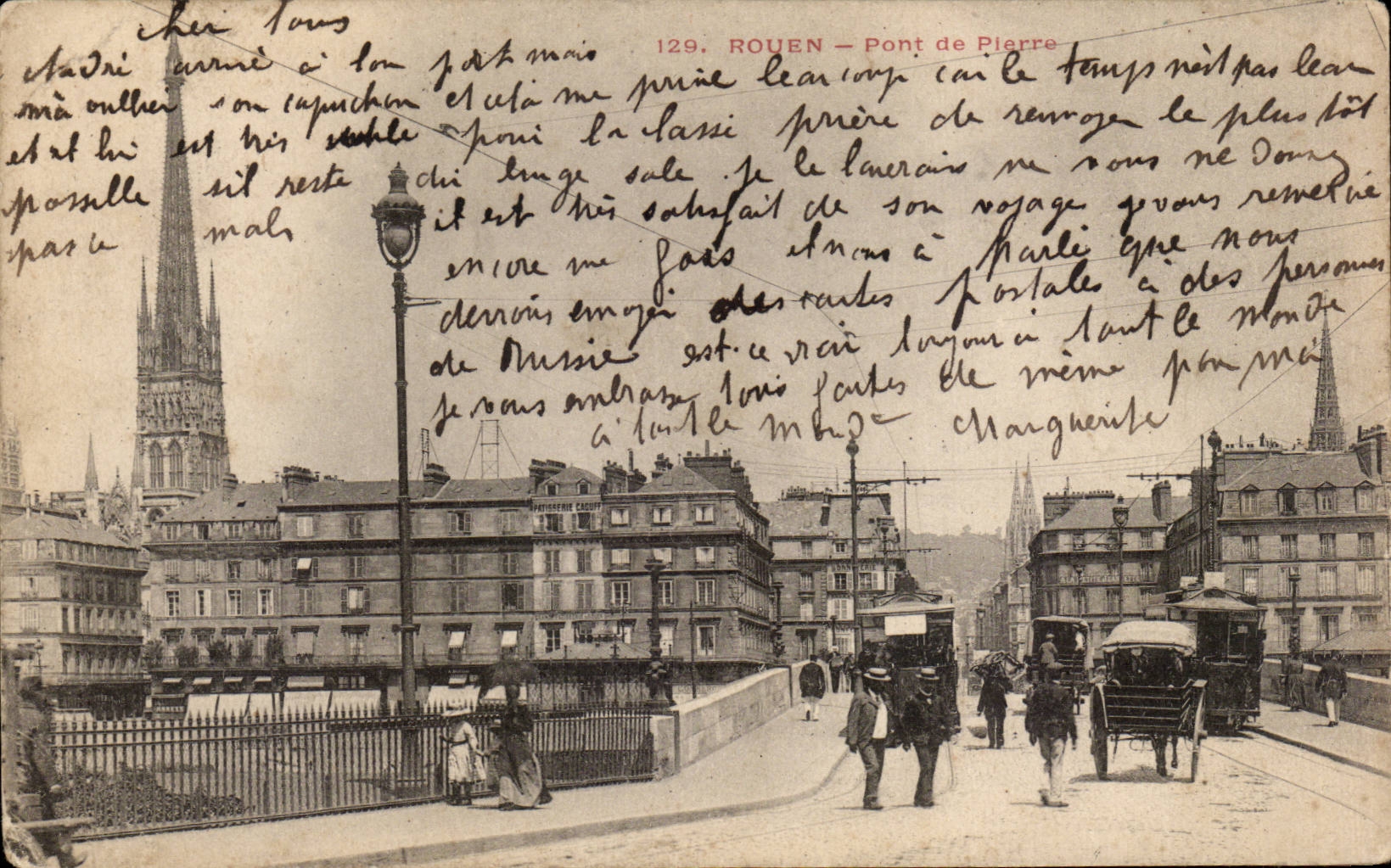 CPA Rouen Bridge of stone