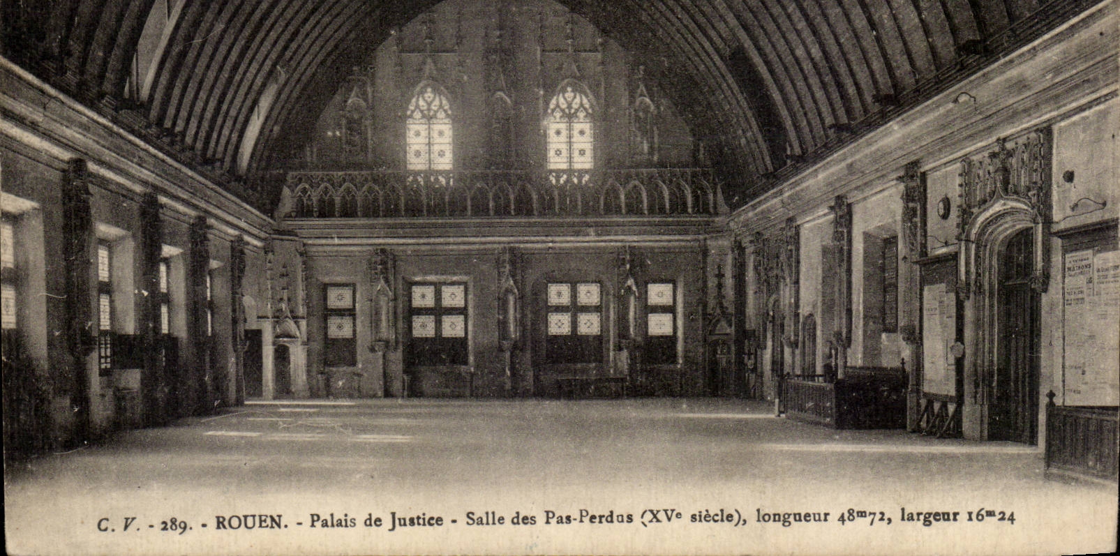 CPA Rouen Law courts Room of ABS reliefs