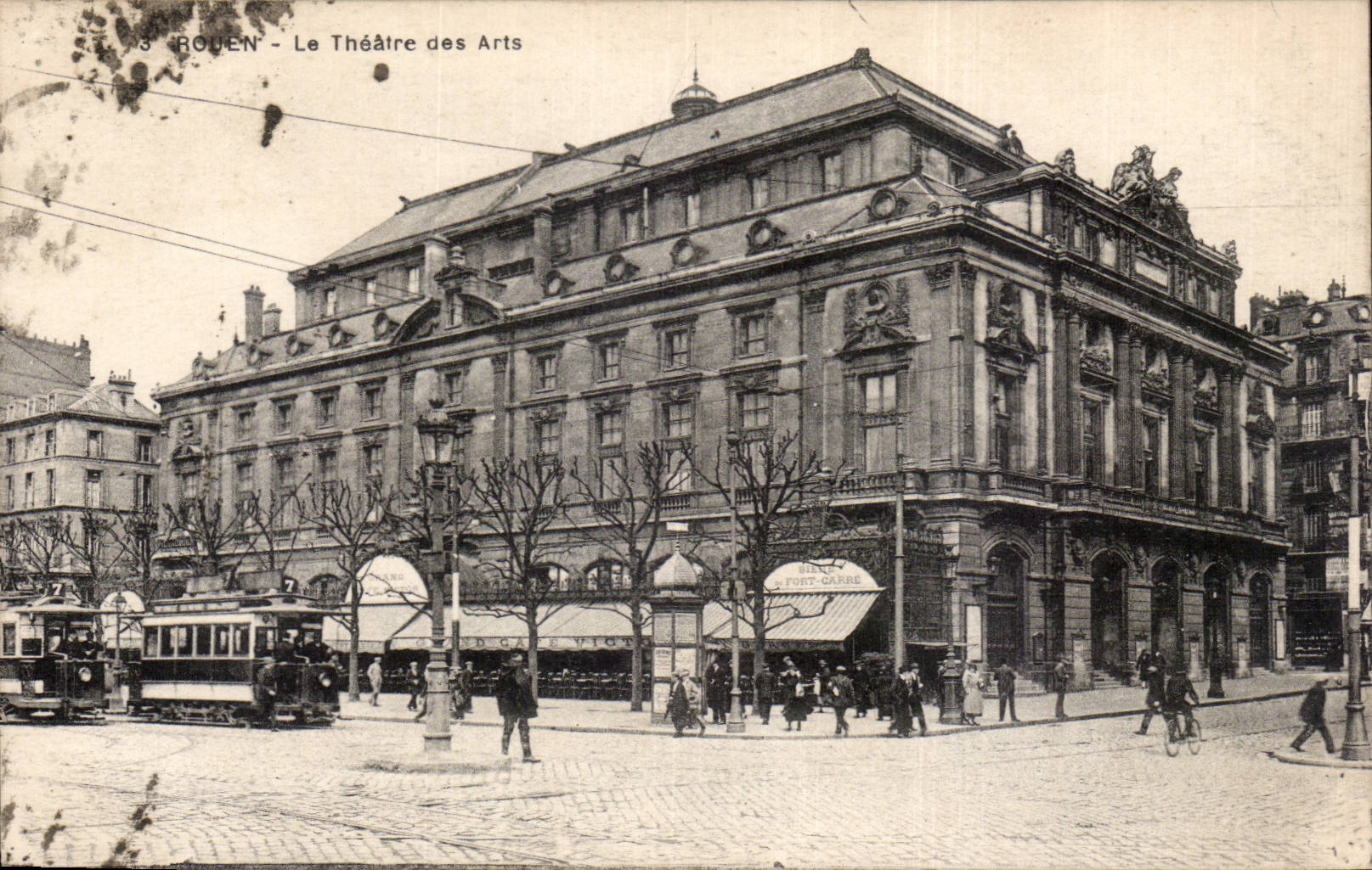 CPA Rouen Le theater of arts