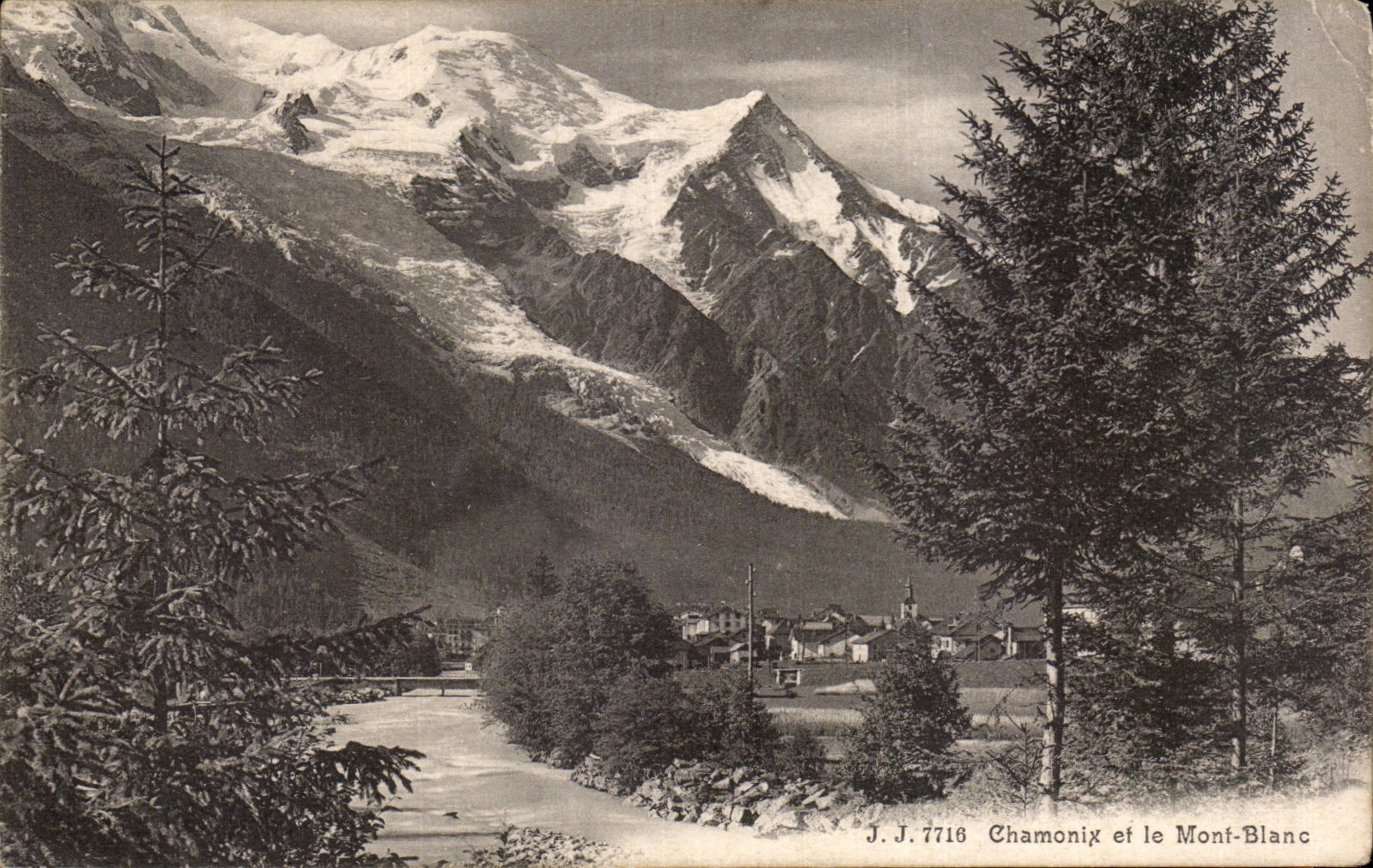 CPA Chamonix et le Mont Blanc