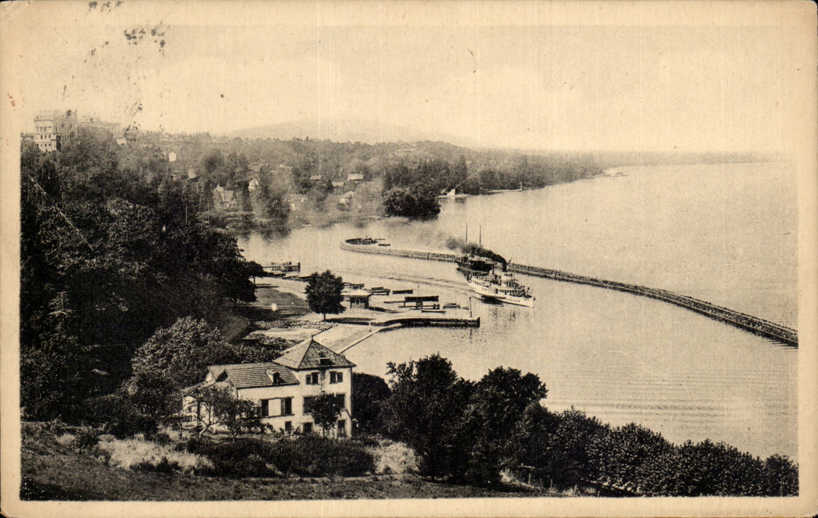 CPA Thonon les Bains Seen from of Concise