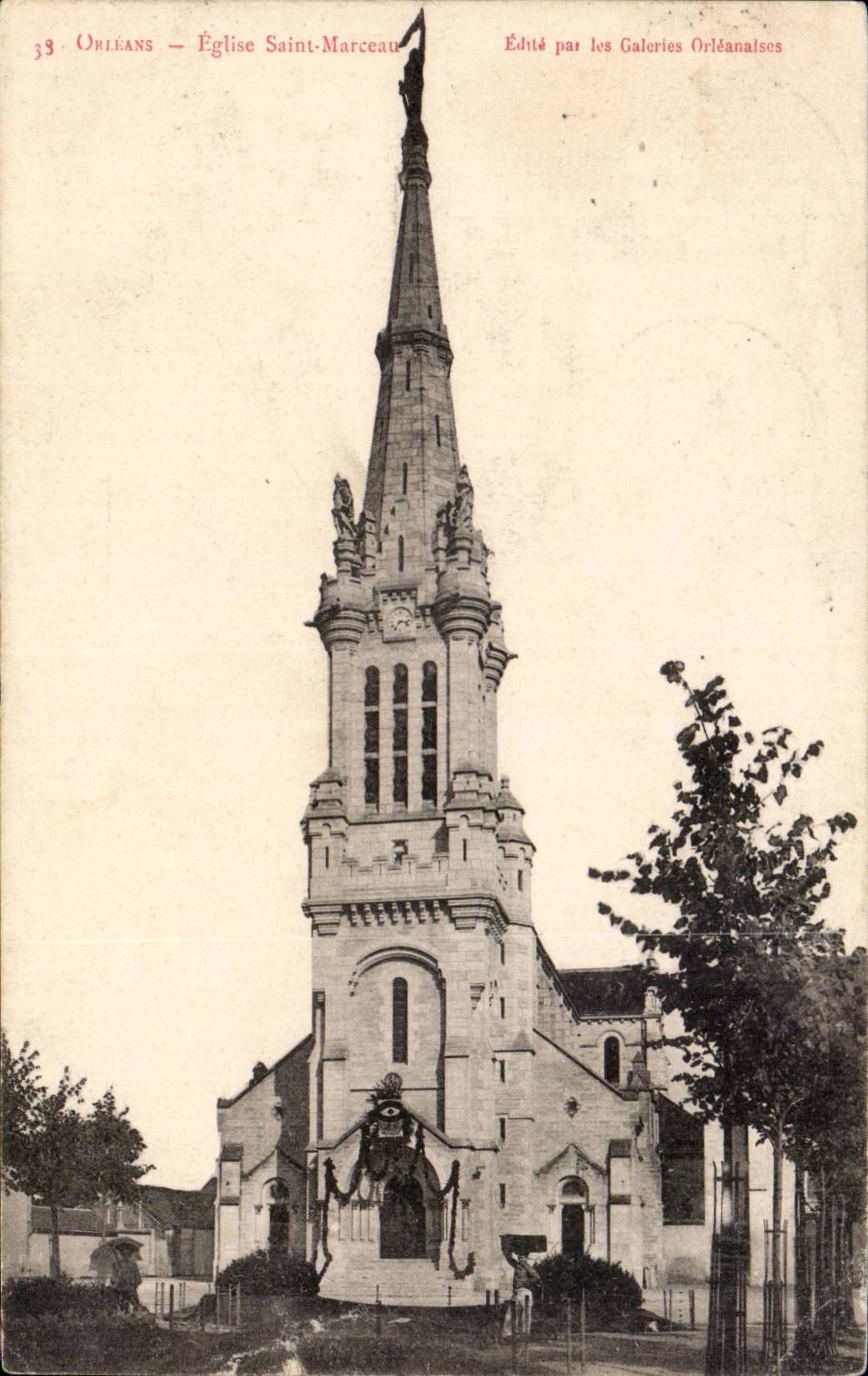 CPA Orleans Church Saint Marceau