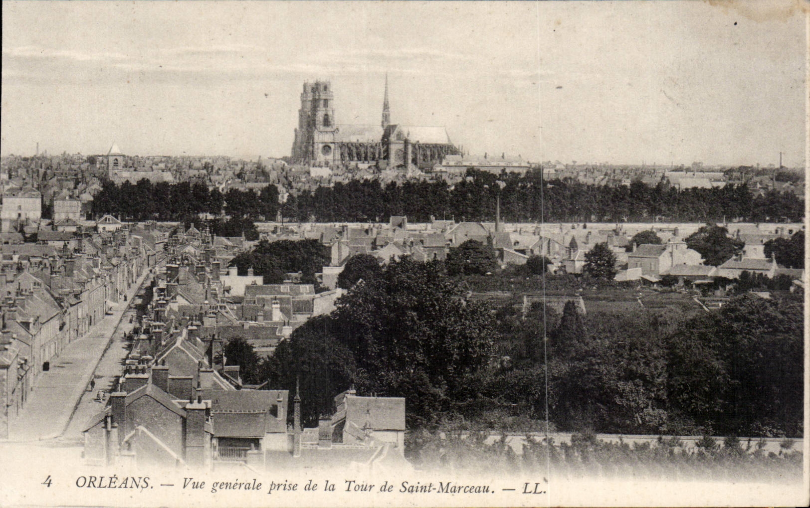 CPA Orleans View taken of the tower Saint Marceau