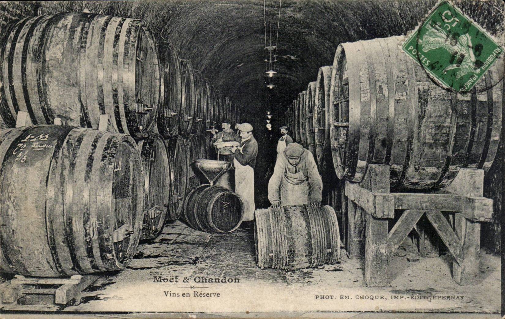 CPA Moet and Chandon Wines in reserve