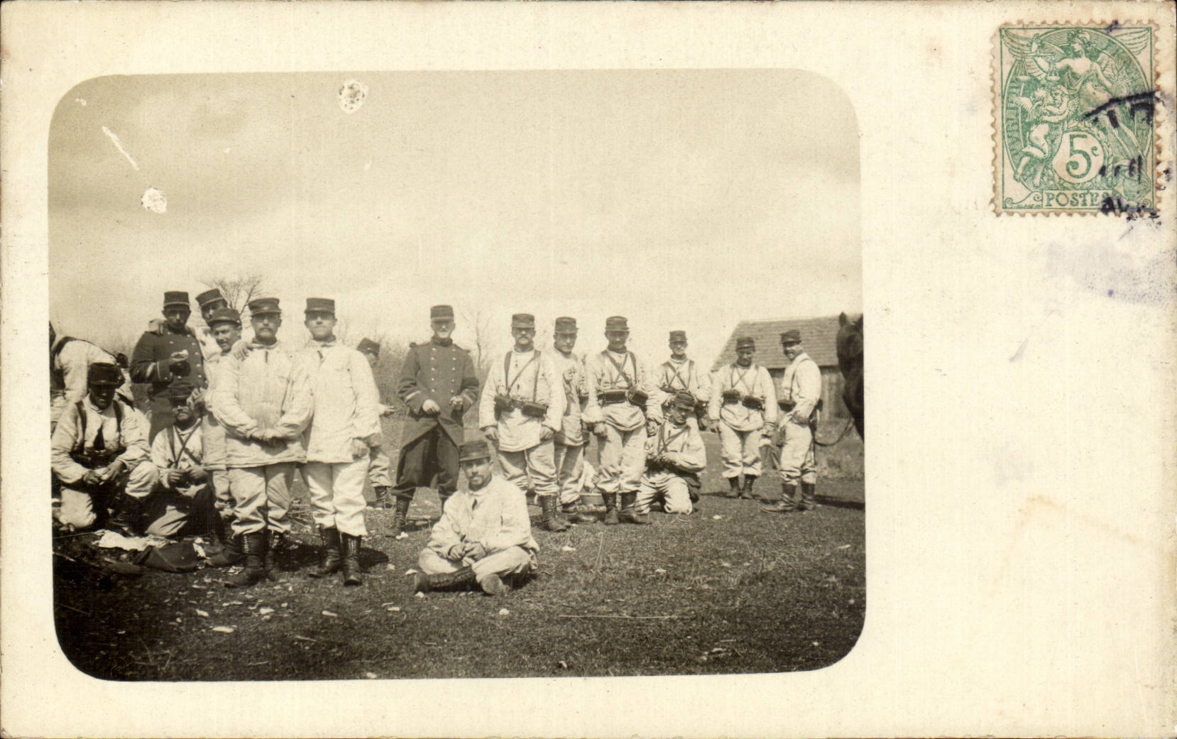 Real photo Militaria Soldiers