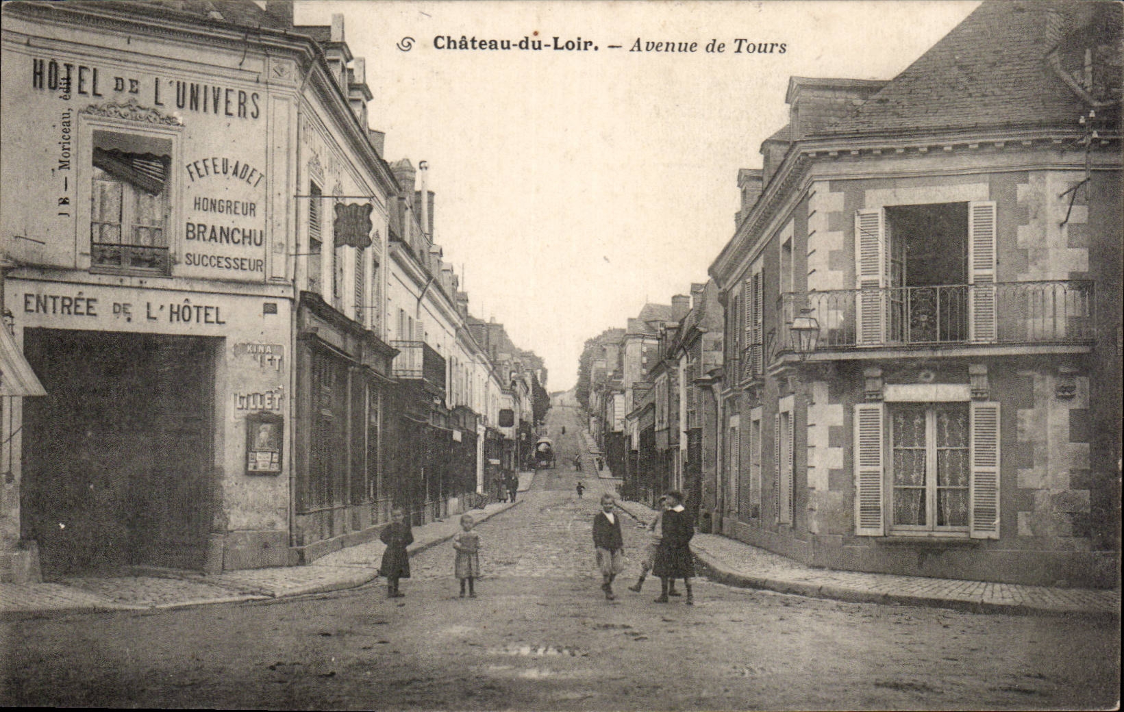 CPA Castle of the Dormouse Avenue of Tours
