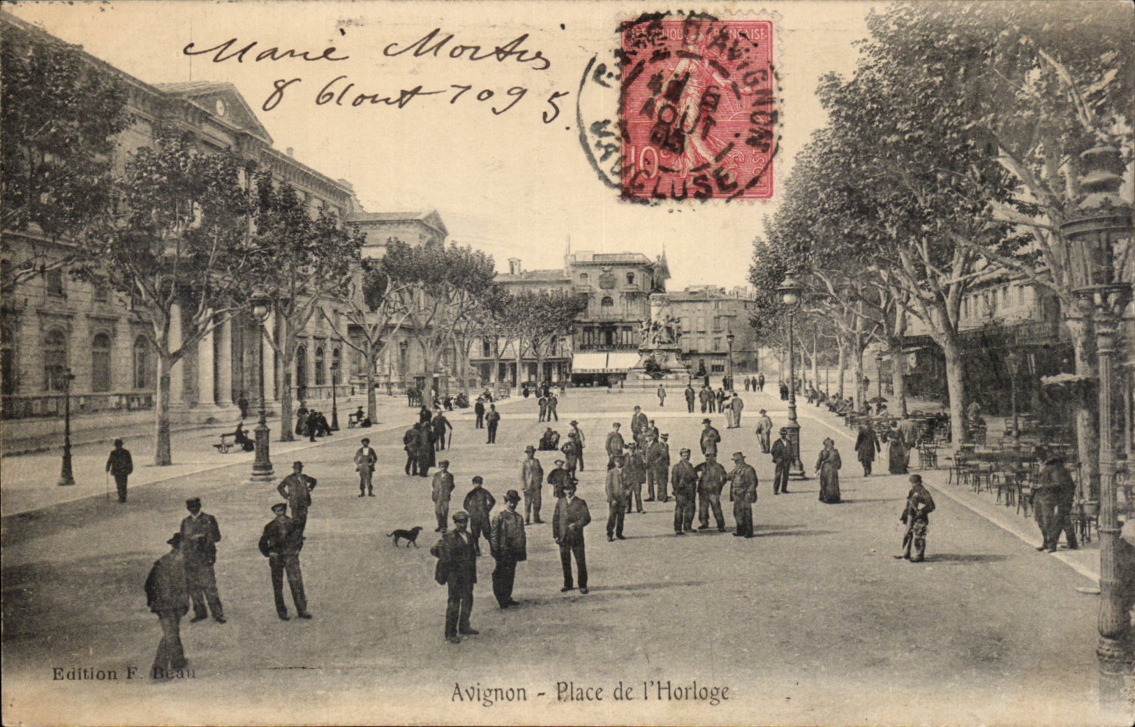 CPA Avignon coloca el reloj