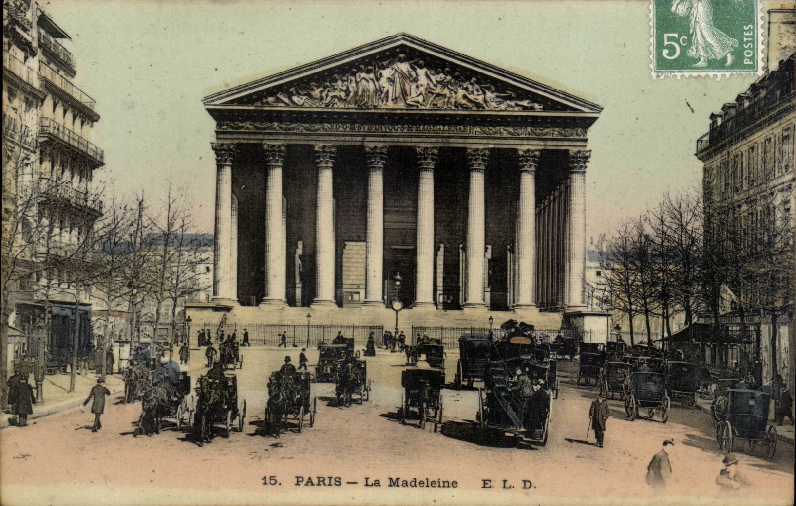 CPA Paris the Madeleine