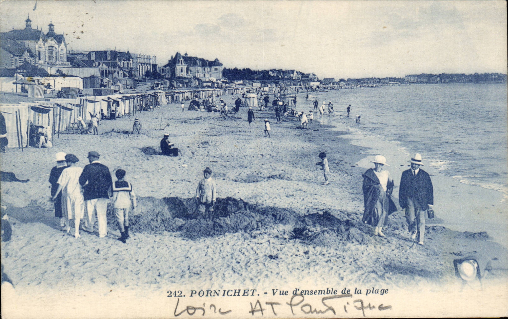 CPA Pornichet Overall picture of the beach