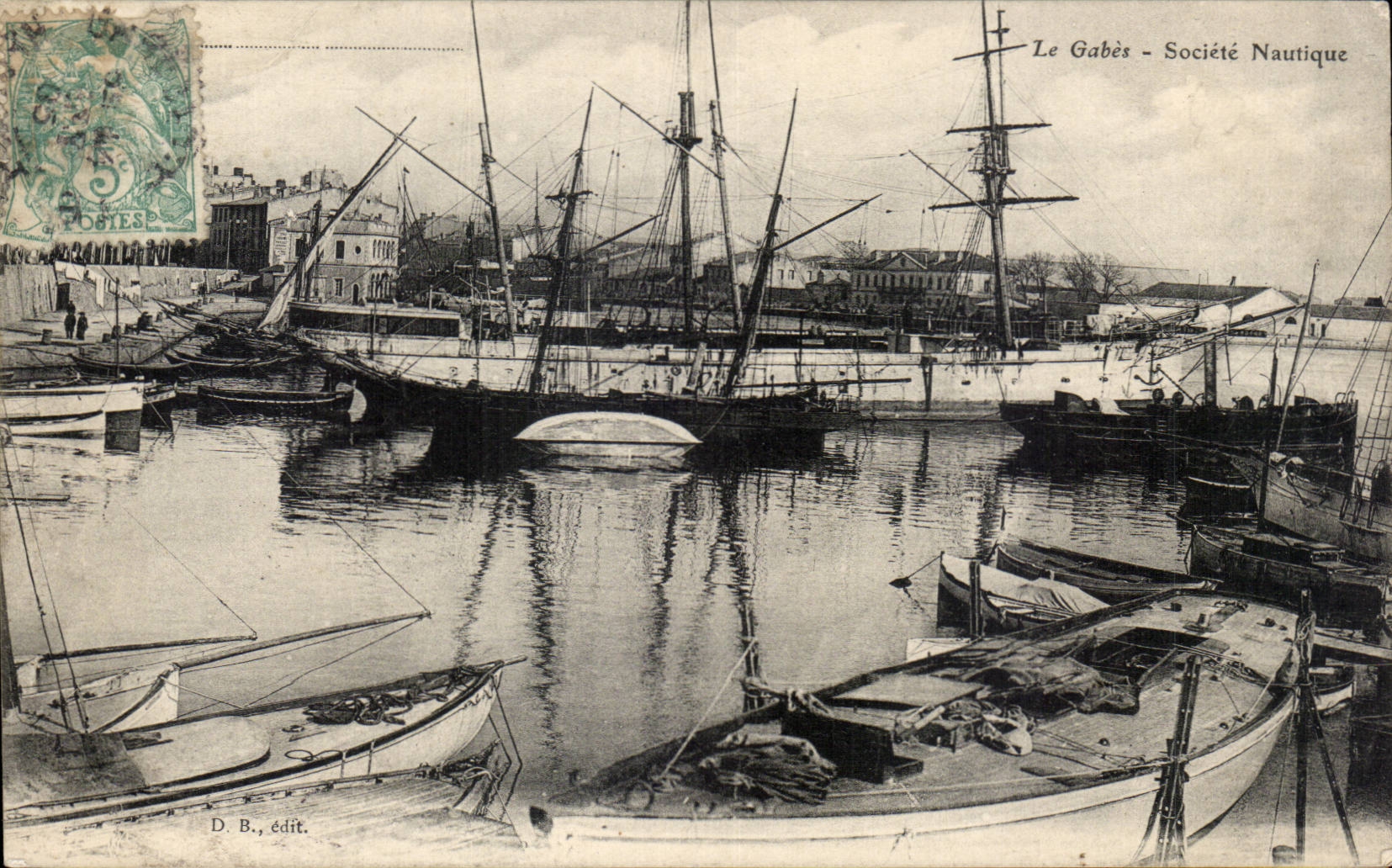 CPA Bateau Le Gabes Company nautical