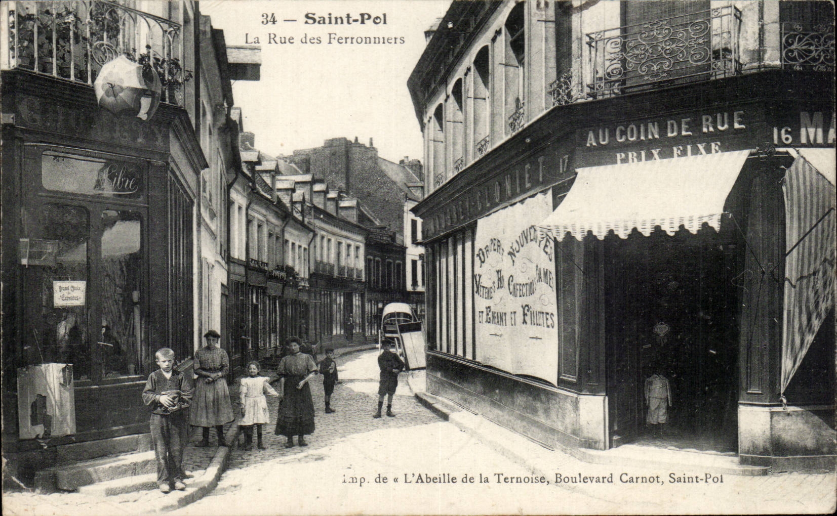 CPA Saint pol  the street of the Ironworkers