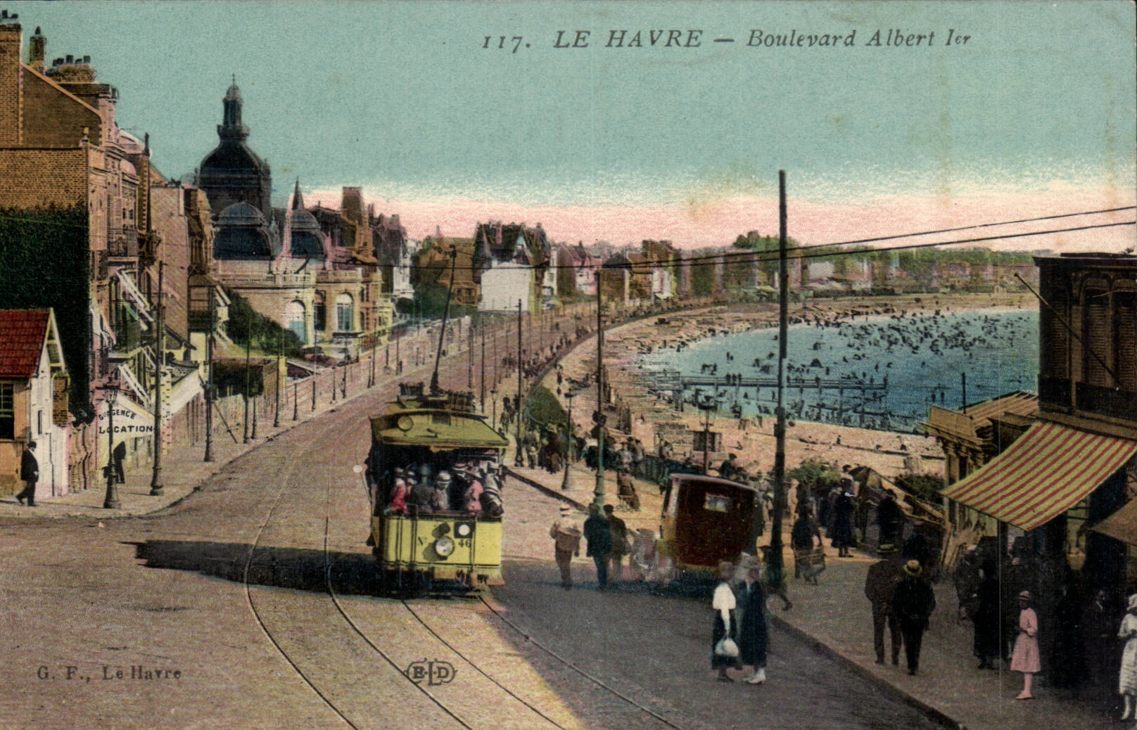 Bulevar Albert 1r de CPA Le Havre