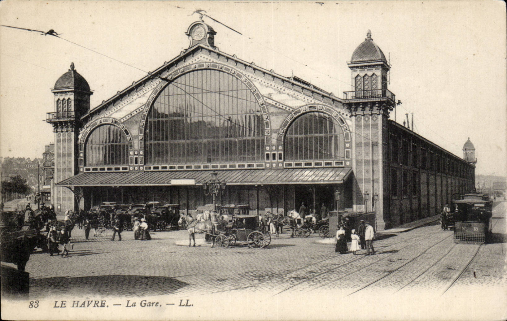 Estacion de tren de CPA Le Havre