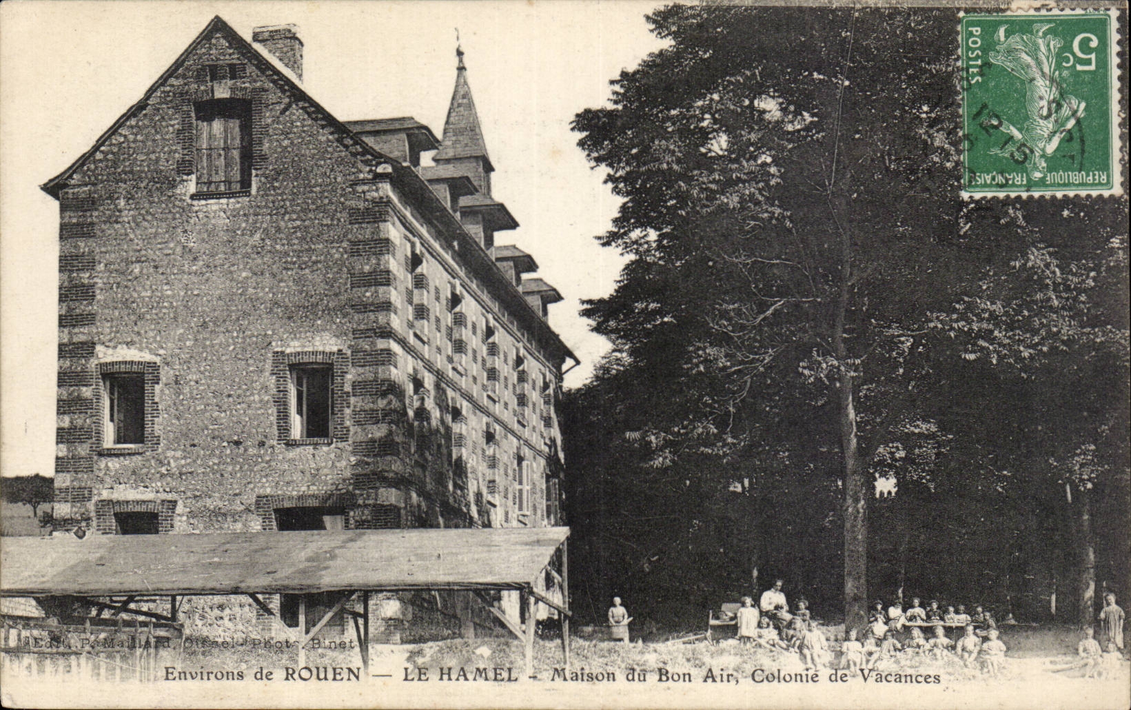Rouen - Hamel - House of the Good Air - Colony of the Holidays - CPA