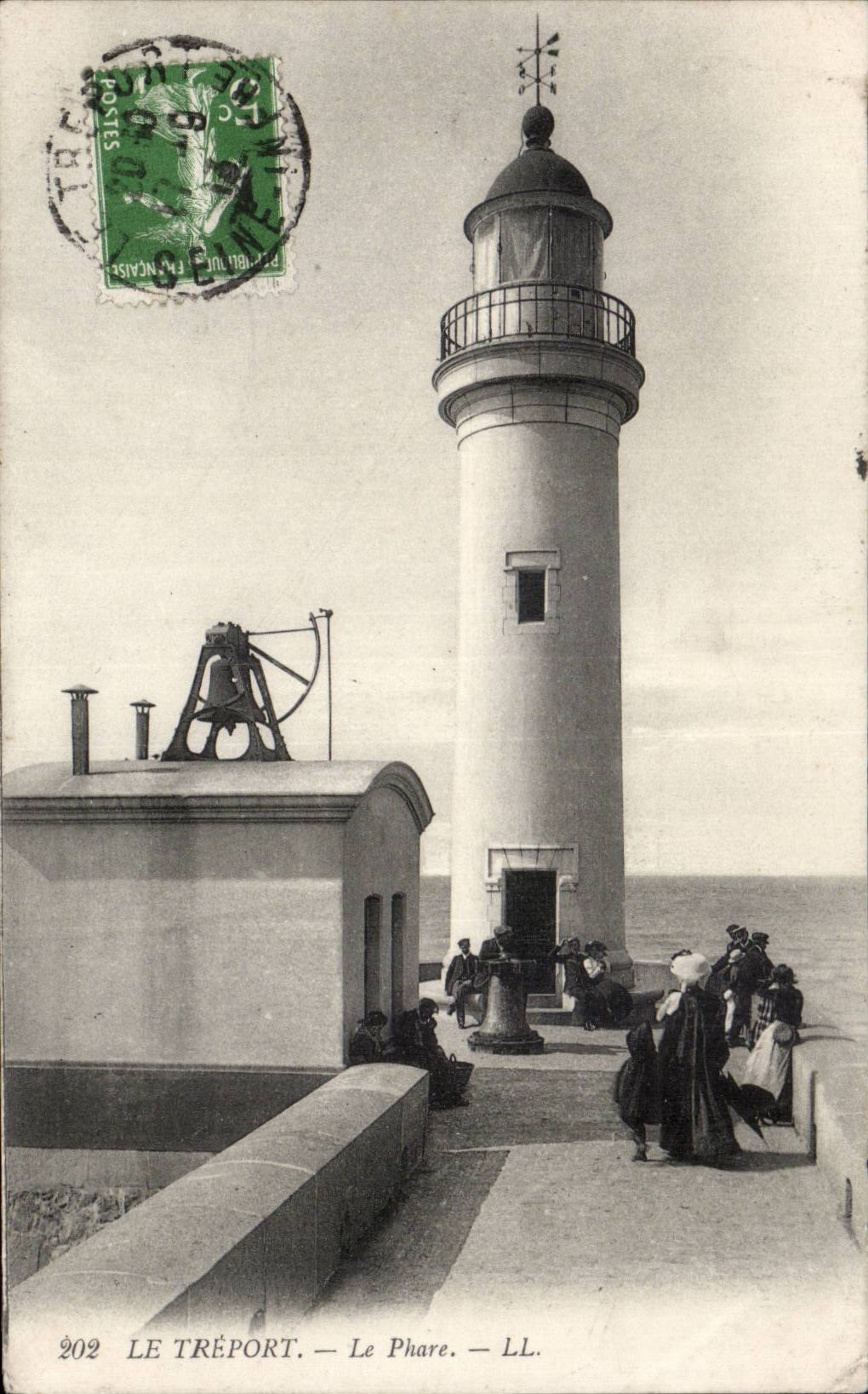 Treport el faro - faro - CPA