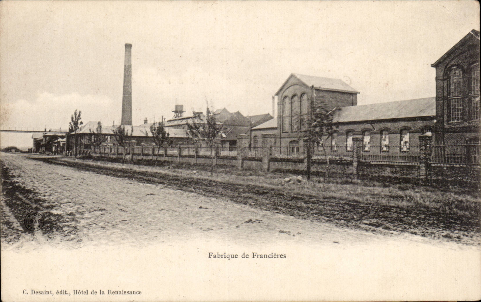 Francieres - Factory - CPA