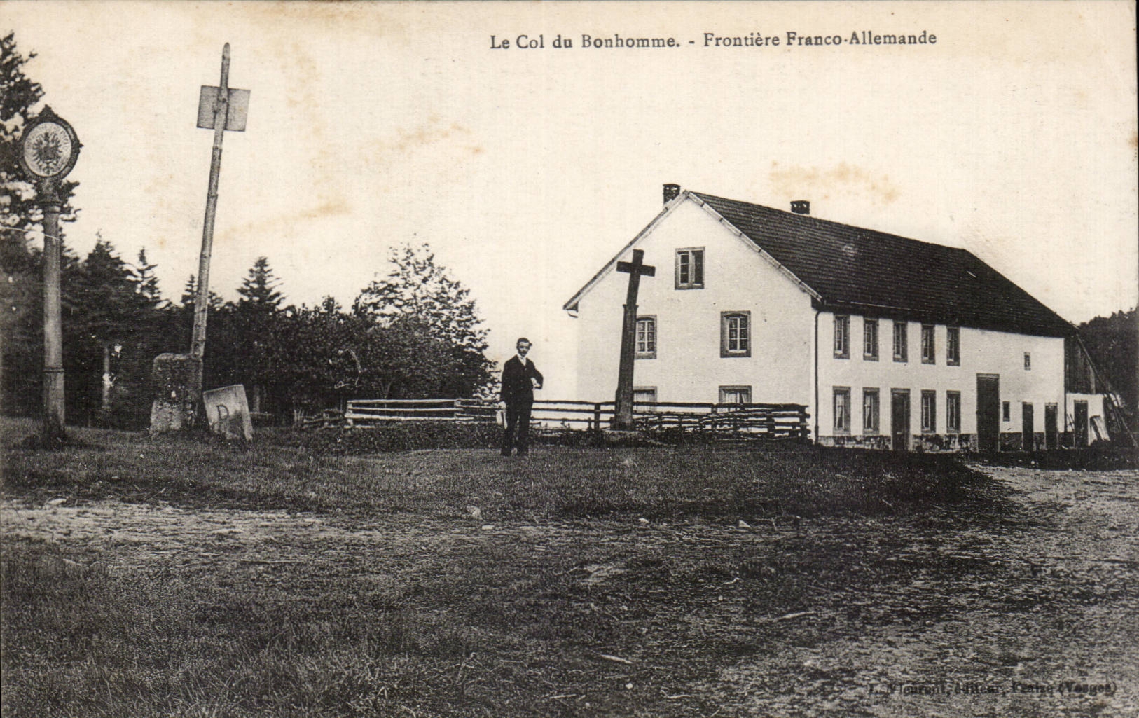 The Collar of the Catch - Border German - CPA