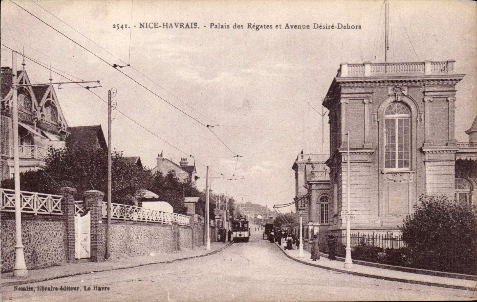 Nice Native of Le Havre - Desired Palate of the Regattas and Avenue Debors - CPA